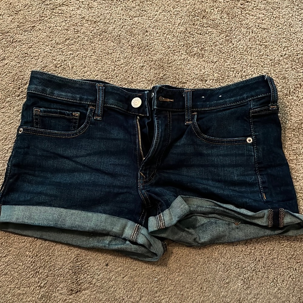 Express denim shorts